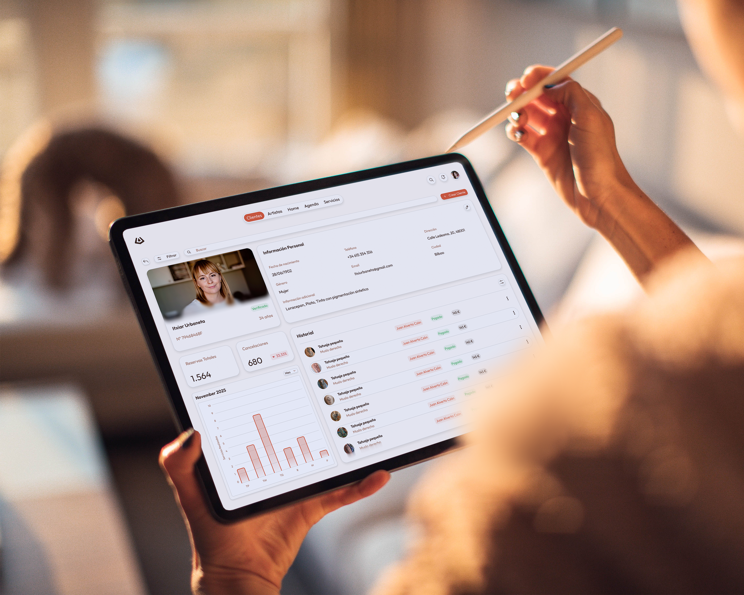 Mockup Mura Tablet Workspace